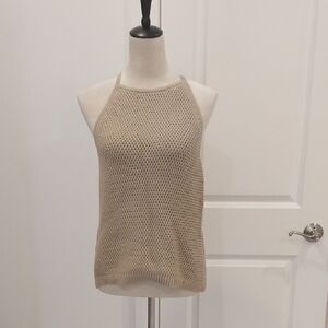 Banana Republic Beige Knit Camisole